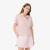 Damen-Poloshirt in Relaxed Fit aus Piqué