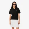 Damen-Poloshirt in Relaxed Fit aus Piqué