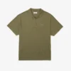 Damen-Poloshirt in Relaxed Fit aus Piqué