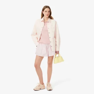 Damen-Poloshirt in Relaxed Fit aus Piqué
