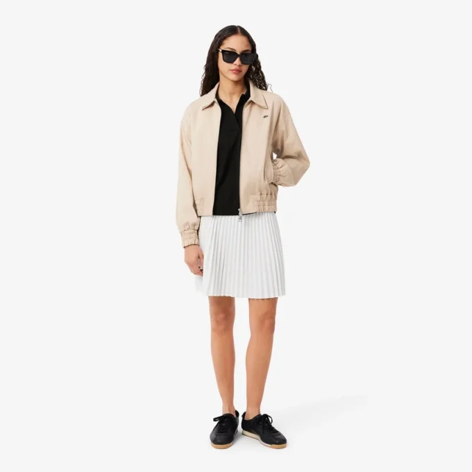 Damen-Poloshirt in Relaxed Fit aus Piqué