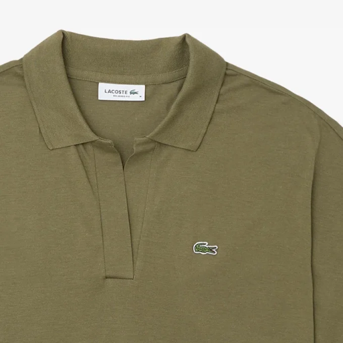 Damen-Poloshirt in Relaxed Fit aus Piqué