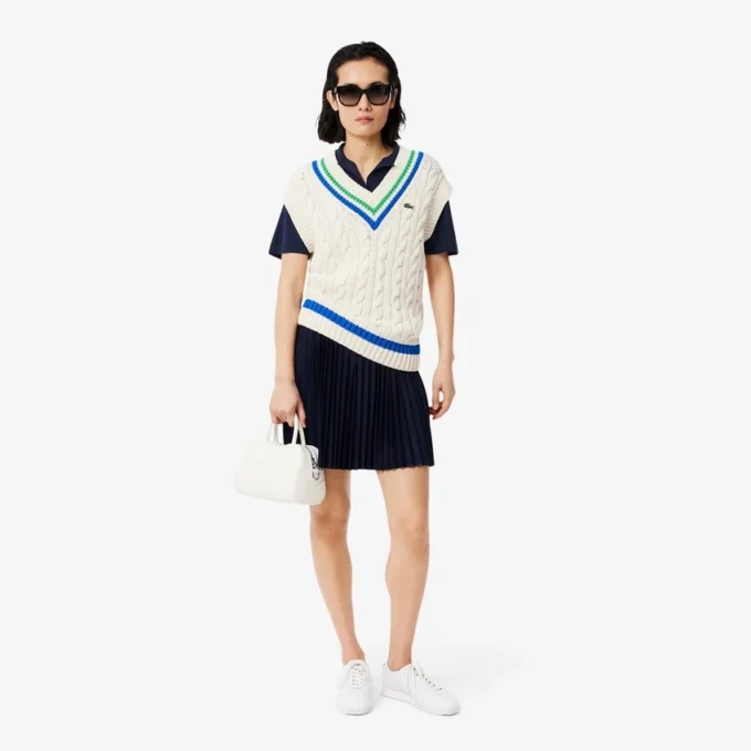 Damen-Poloshirt in Relaxed Fit aus Piqué