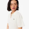 Damen-Poloshirt in Relaxed Fit aus Piqué