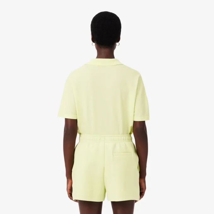 Damen-Poloshirt in Relaxed Fit aus Piqué