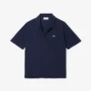 Damen-Poloshirt in Relaxed Fit aus Piqué