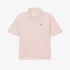 Damen-Poloshirt in Relaxed Fit aus Piqué