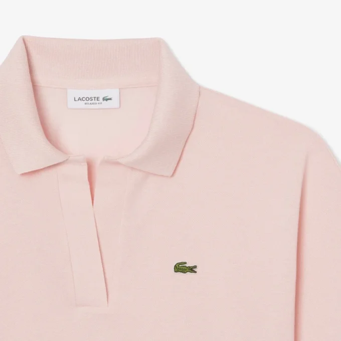 Damen-Poloshirt in Relaxed Fit aus Piqué