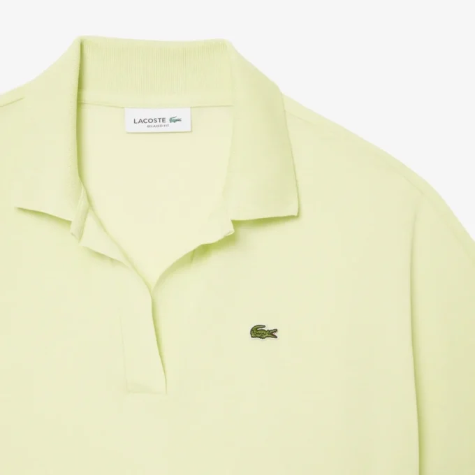 Damen-Poloshirt in Relaxed Fit aus Piqué