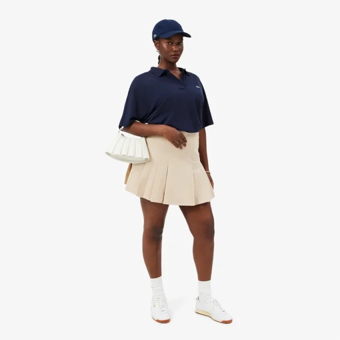 Damen-Poloshirt in Relaxed Fit aus Piqué