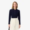 Damen-Poloshirt L.12.12 Slim Fit Stretch Mini Piqua