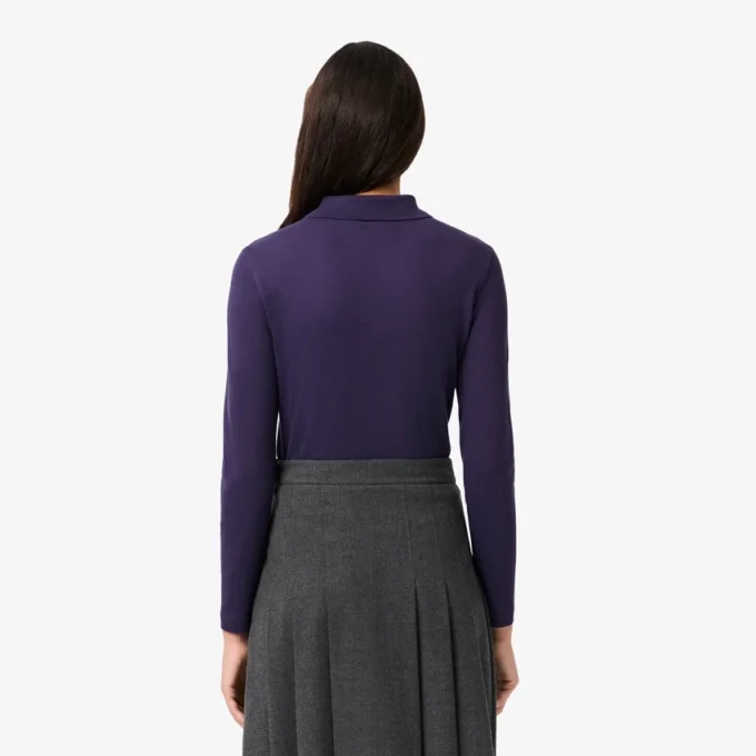 Damen-Poloshirt L.12.12 Slim Fit Stretch Mini Piqua