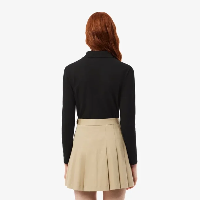 Damen-Poloshirt L.12.12 Slim Fit Stretch Mini Piqua