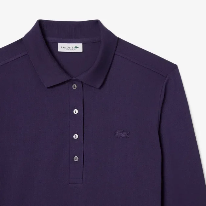 Damen-Poloshirt L.12.12 Slim Fit Stretch Mini Piqua