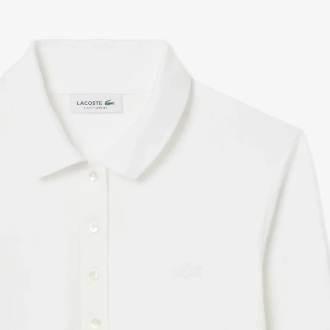 Damen-Poloshirt L.12.12 Slim Fit Stretch Mini Piqua