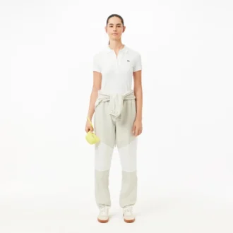Damen-Poloshirt L.12.D aus Stretch-Baumwolle in Slim Fit