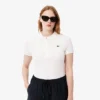 Damen-Poloshirt L.12.D aus Stretch-Baumwolle in Slim Fit