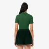 Damen-Poloshirt L.12.D Slim Fit aus gerippter Baumwolle