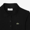 Damen-Poloshirt L.12.D Slim Fit aus gerippter Baumwolle