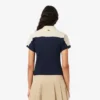 Damen-Poloshirt „Made in France“ in Slim Fit mit Streifen