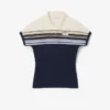 Damen-Poloshirt „Made in France“ in Slim Fit mit Streifen