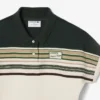 Damen-Poloshirt „Made in France“ in Slim Fit mit Streifen