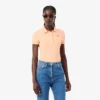 Damen-Poloshirt mit schmaler Passform und Zierdetails L.12.D