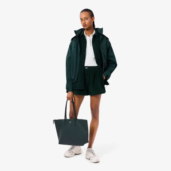 Damen-Poloshirt mit schmaler Passform und Zierdetails L.12.D