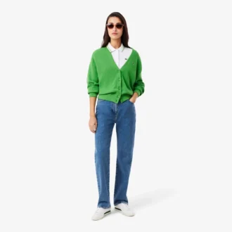 Damen-Poloshirt mit schmaler Passform und Zierdetails L.12.D