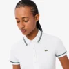 Damen-Poloshirt mit schmaler Passform und Zierdetails L.12.D