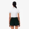 Damen-Poloshirt mit schmaler Passform und Zierdetails L.12.D