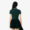 Damen-Poloshirt mit schmaler Passform und Zierdetails L.12.D