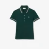 Damen-Poloshirt mit schmaler Passform und Zierdetails L.12.D