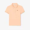 Damen-Poloshirt mit schmaler Passform und Zierdetails L.12.D