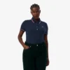 Damen-Poloshirt mit schmaler Passform und Zierdetails L.12.D