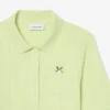 Damen-Poloshirt „Slim Fit Pointelle“ mit L.12.D-Logo