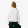 Damen-Pullover aus Baumwolle mit Rundhalsausschnitt und lockerer Passform