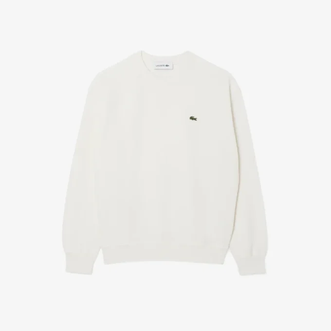 Damen-Pullover aus Baumwolle mit Rundhalsausschnitt und lockerer Passform