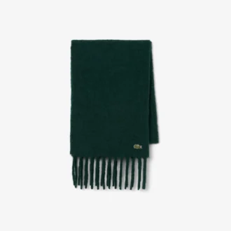 Damen-Schal aus Alpaka-Blend mit Fransen