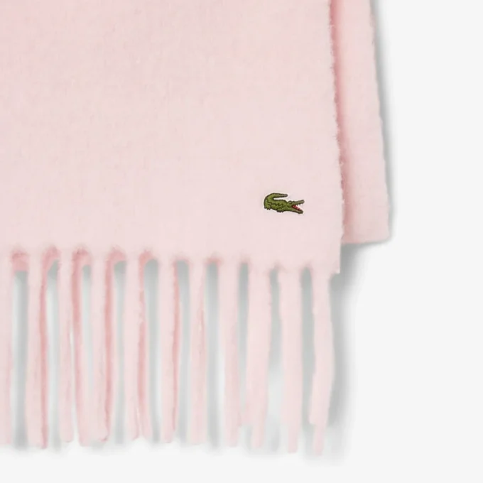 Damen-Schal aus Alpaka-Blend mit Fransen