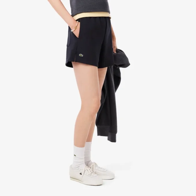Damen-Shorts aus Double-Face-Piqué