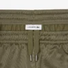 Damen-Shorts aus Satin-Jersey mit Pointelle-Streifen