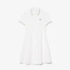 Damen-Skaterkleid mit Stretch-Poloshirt-Kragen