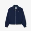 Damen-Stretchjacke mit doppeltem Kragen