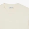 Damen-Sweatshirt aus Baumwolle mit geprägtem Logo