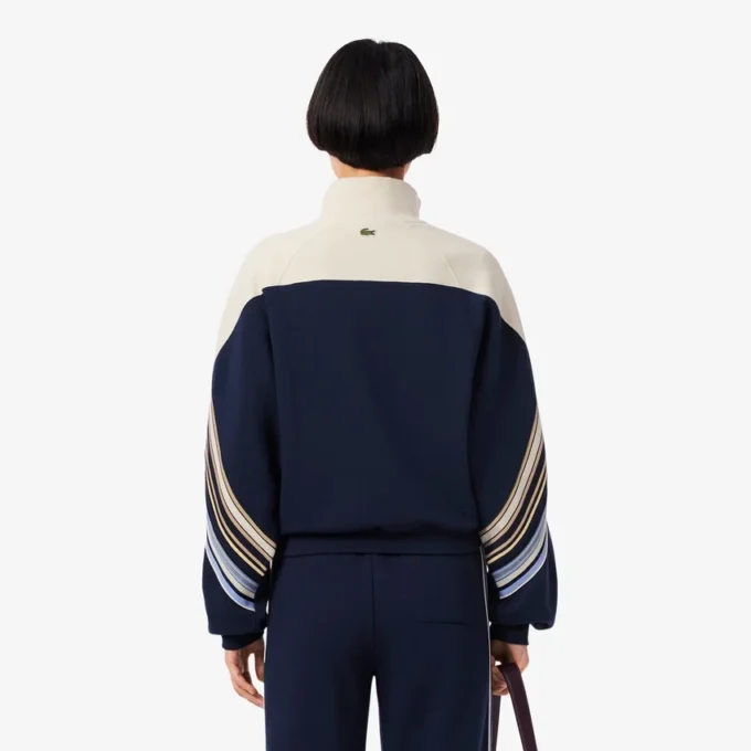 Damen-Sweatshirt mit Reißverschluss, hergestellt in Frankreich