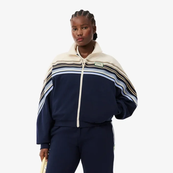 Damen-Sweatshirt mit Reißverschluss, hergestellt in Frankreich