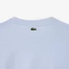 Damen-T-Shirt aus Baumwolle mit Markenlogo in lockerer Passform