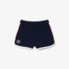 Damen-Tennis-Shorts aus Stretch-Piqué im Heritage-Stil