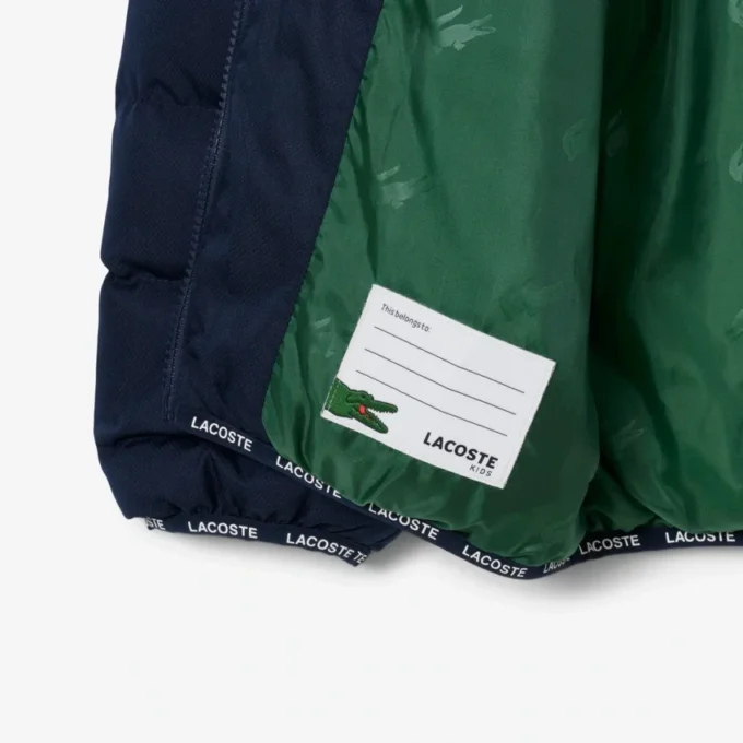 Diamond-Daunenjacke mit Kapuze für Kinder